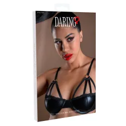 DARING Intimates Soutien-Gorge Wetlook Noir
